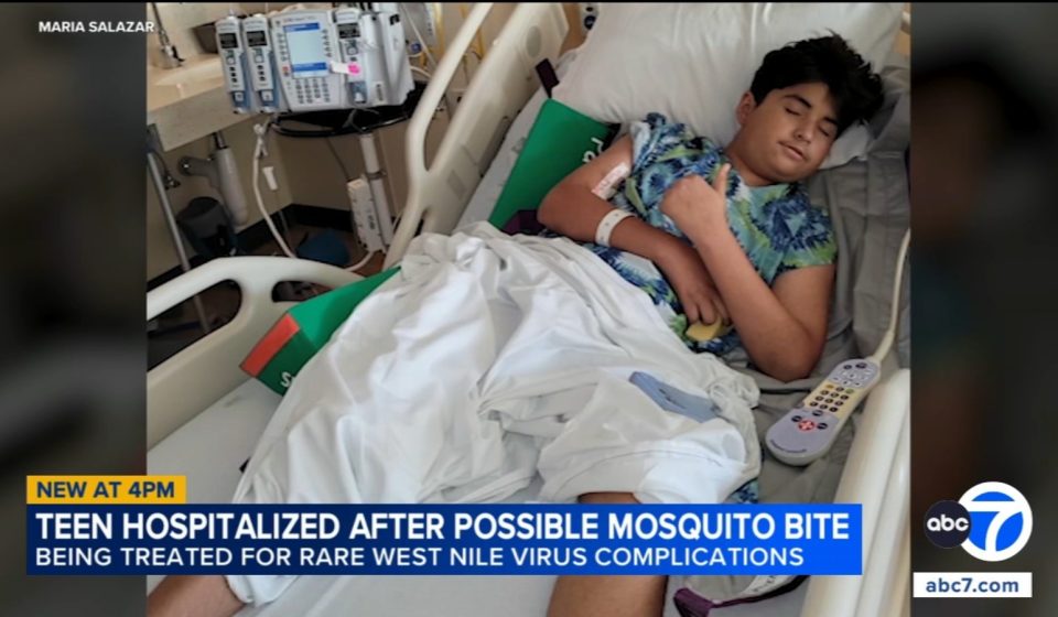 Long Beach teen hospitalized with rare West Nile virus complication; talks about a long road to recovery