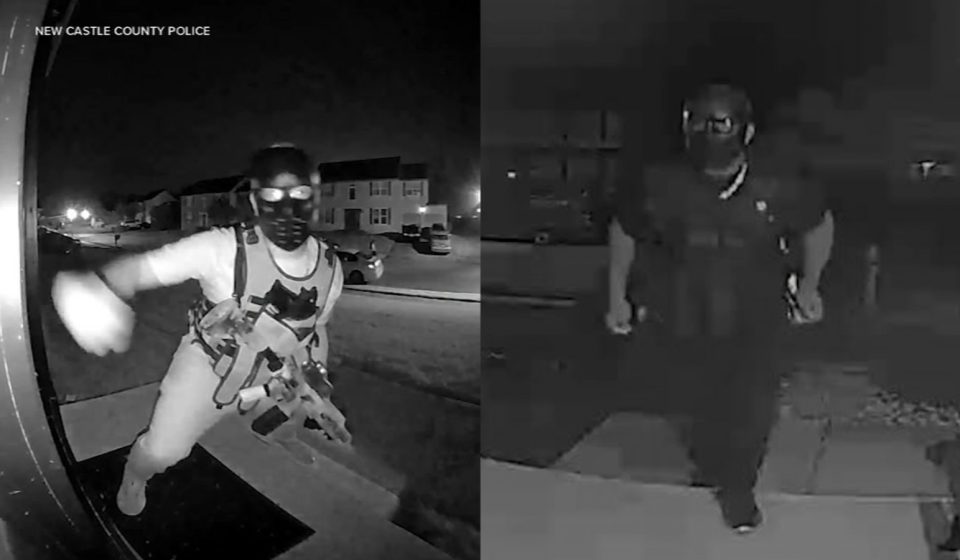 Police investigate suspicious activity of masked men in New Castle County