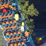 One person dies at Six Flags Over Georgia; Video shows Goliath Ride being evacuated in Austell