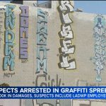 LADWP employee among 4 suspects accused of causing $200,000 in graffiti damage