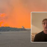 Orange County resident describes springing into action when Norte fire broke out