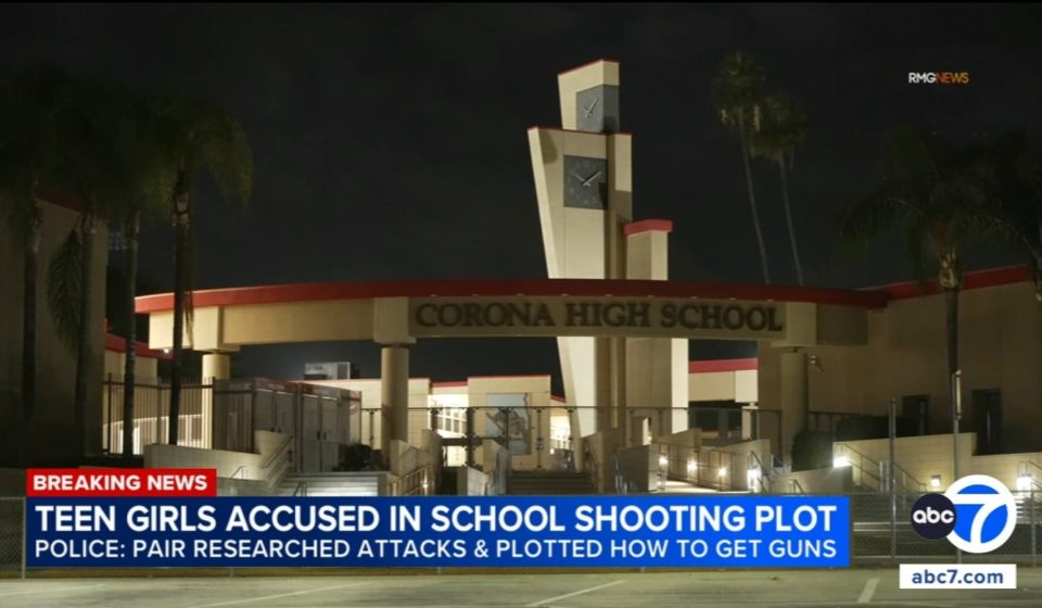 2 teens arrested in alleged shooting plot targeting Corona High School in Riverside County