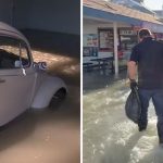 Newport Beach and Long Beach race to clean up flood damage before the next wave of high tides hits the SoCal coast