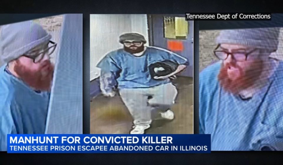 Jacob Morley Update: Truck stolen by Tennessee prison escapee remained in Illinois for more than a day before being found, police say