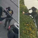 ICE agent appears to point gun at neighbor during tense North Hollywood arrest caught on camera