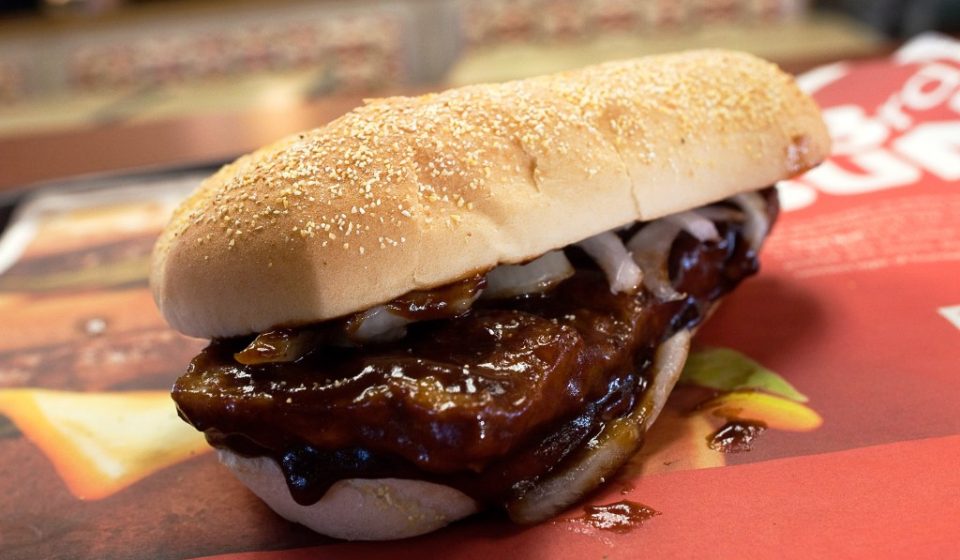 McDonald's McRib returns to select cities