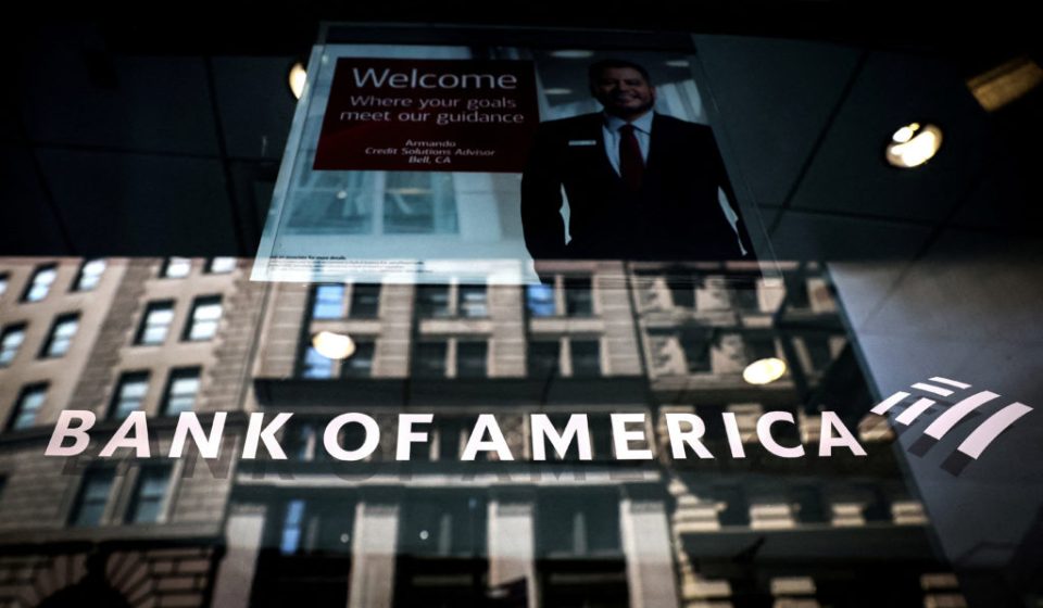 The United States fines Bank of America $1.2 billion, saying it violated money laundering and sanctions laws.