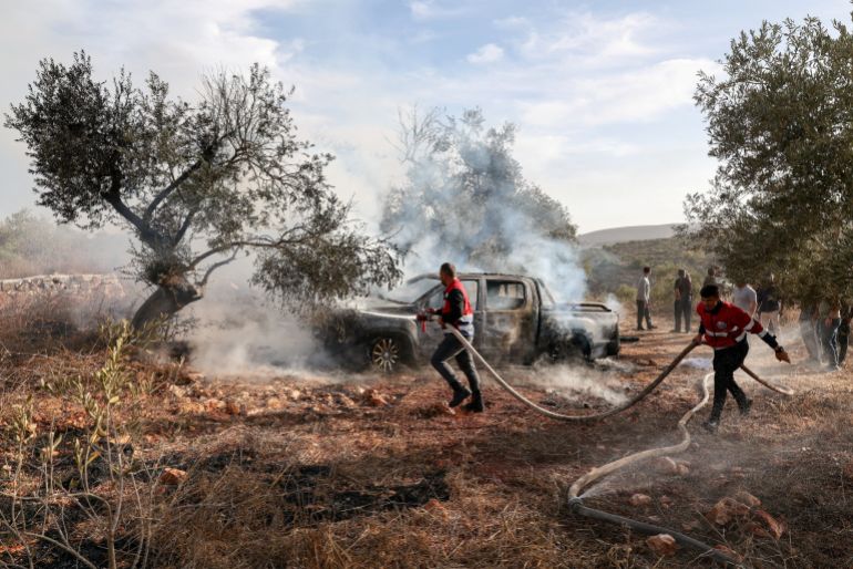 Palestinians and an American journalist attacked during a West Bank pogrom: what we know | News from the occupied West Bank