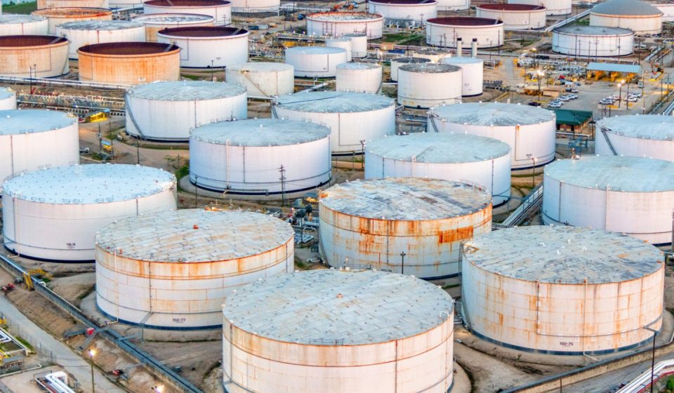 Middle East physical crude falls as Brent hits five-month high