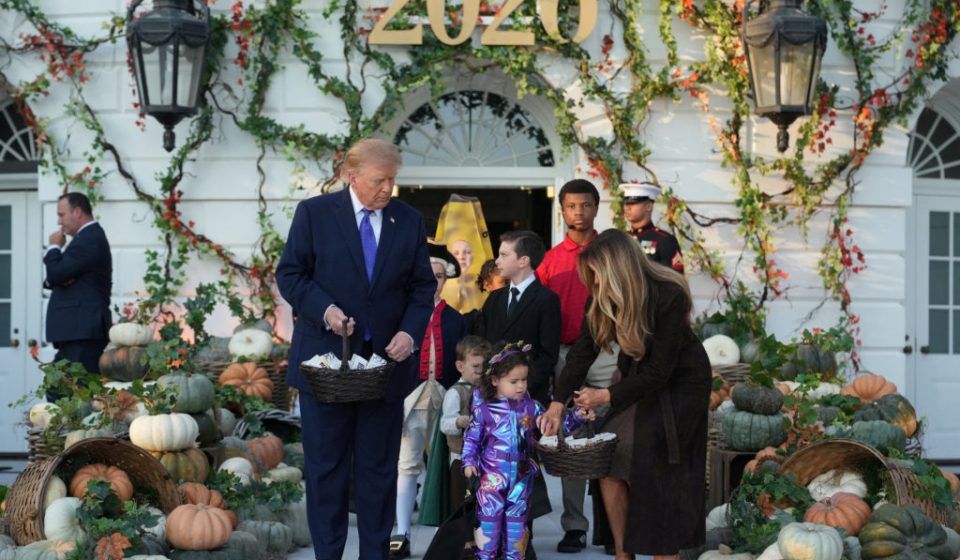 WATCH: Trump hosts a Halloween celebration at the White House