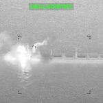 Iran sets supertanker on fire after US lifts ship blockade