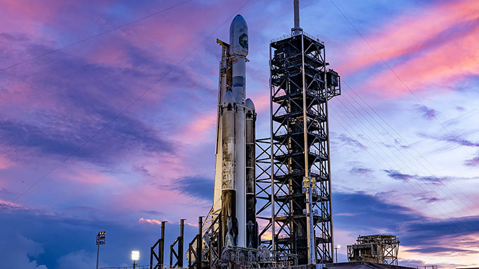 Falcon Heavy will fly its first mission for the US spy satellite agency – Spaceflight Now