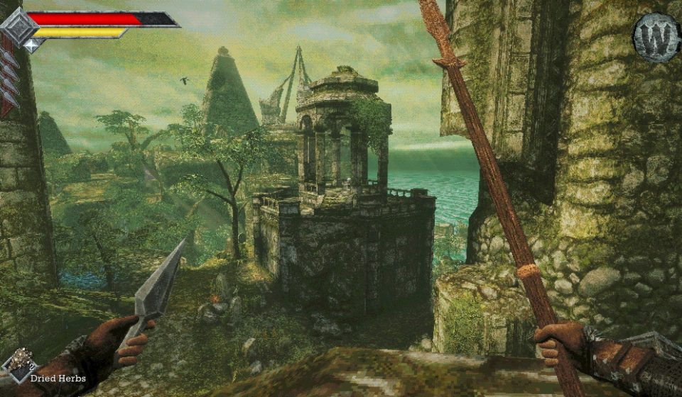 Queen's Domain is a brilliant King's Field-like RPG that requires you to walk to learn to fly