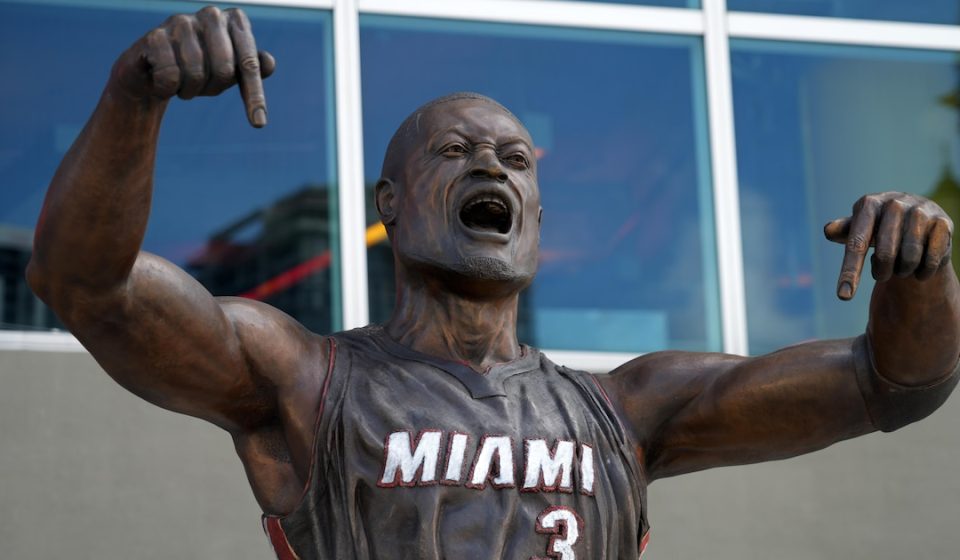 Dwyane Wade statue upgrade revealed by Heat in new photos