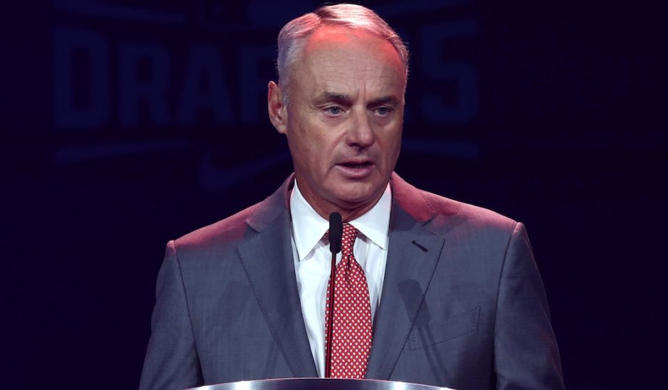 Rob Manfred addresses MLB salary cap position as Brewers, Rays vie for World Series title