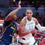 A'ja Wilson would not be sanctioned by the WNBA for a confrontation with fans during Aces vs. Fever