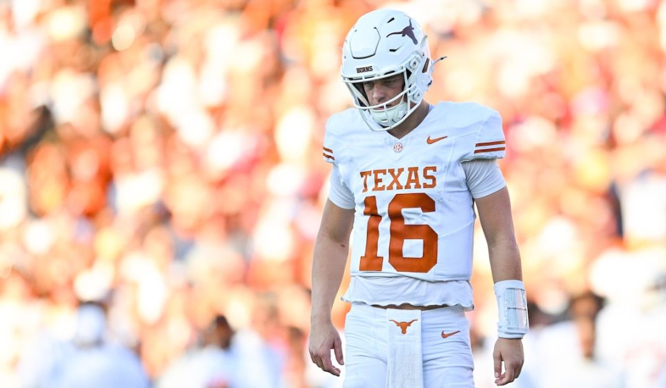 New Rumors About Arch Manning's QB1 Battle Against KJ Lacey Jr. After Texas' Loss To Florida