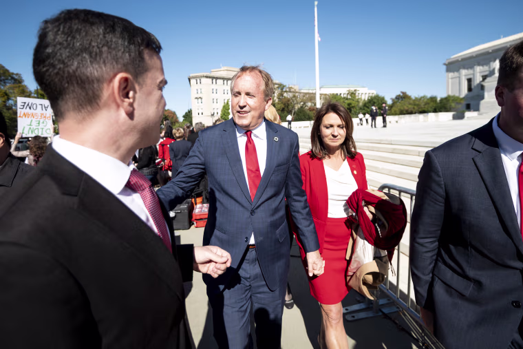 Ken Paxton's ex-wife urges voters to support his Senate run, but avoids mentioning him by name