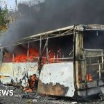 Russian strike on buses kills 33, officials say, as deadly attacks on Ukraine mount - BBC News Africa