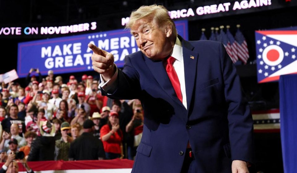 Trump returns to Ohio as Democrats try to reclaim his advantage