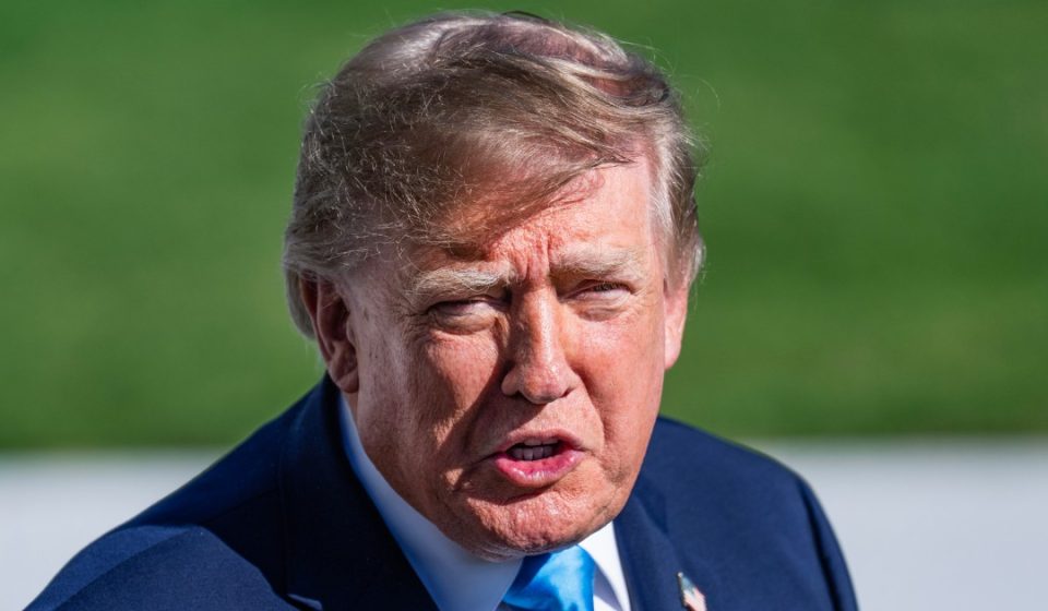 Trump says taxpayer money will no longer be used for TV ads promoting him