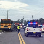 Florida school bus crash kills two, including 10th grader