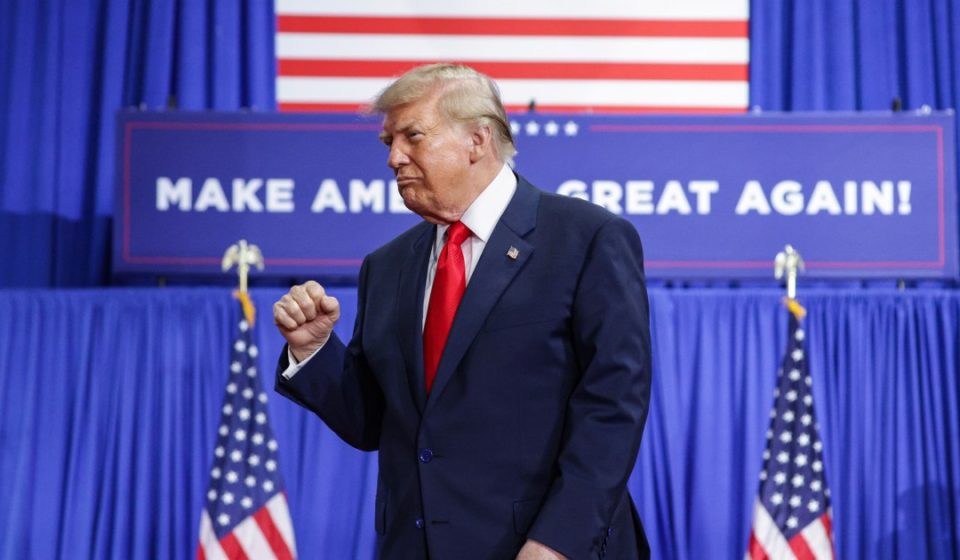 Facing smaller crowds and low approval ratings, Trump attempts to rally base for midterm elections - NBC News