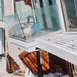 Beachfront homes destroyed as California coastal erosion and El Nino cause historic flooding