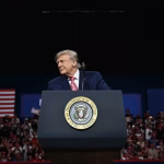 Trump uses anti-Semitic slurs to defend Sen. Roger Marshall at Kansas rally