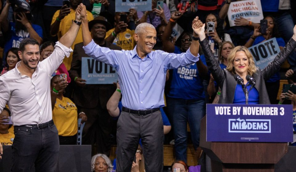 Obama seeks to shore up Abdul El-Sayed with black voters at Michigan rally Obama seeks to shore up Abdul El-Sayed with black voters at Michigan rally