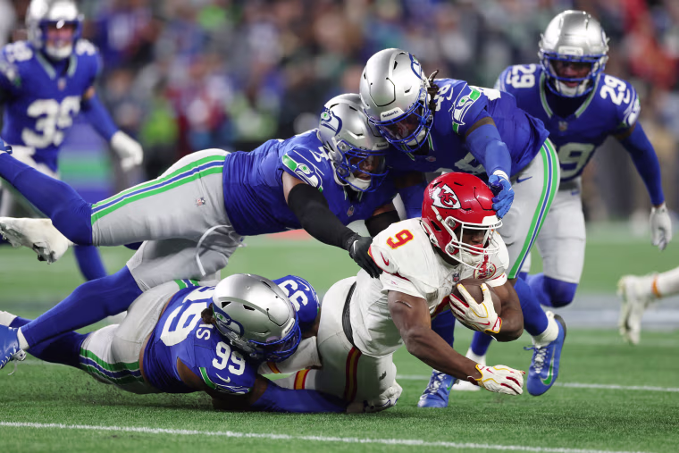 The Seattle Seahawks defense just forced Patrick Mahomes into one of the worst games of his career