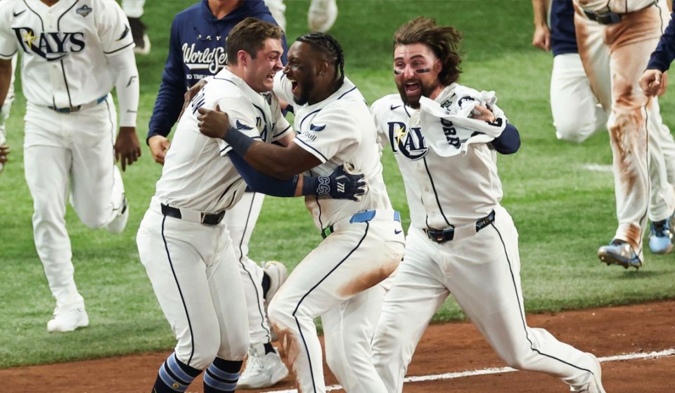 Rays stun Brewers with 2-run rally in 12th inning, forcing Game 5 of World Series with 4-3 win