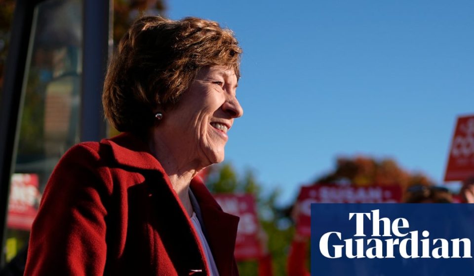 Trump drops some Canadian tariffs in bid to support struggling Susan Collins in Maine | American politics
