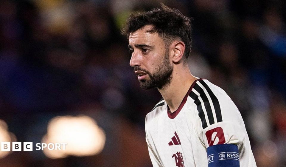 Bruno Fernandes will remain Man Utd captain despite explosion
