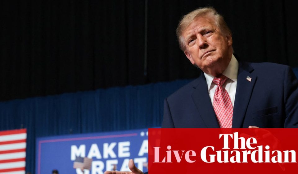 Trump continues his midterm campaign blitz in North Carolina – American politics live | 2026 US midterm elections