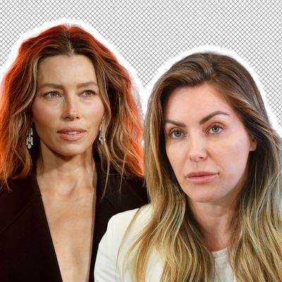 Hugh Hefner's widow has a reminder for Jessica Biel