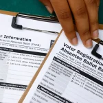 Democrats file suit over Pentagon changes to voting forms for Americans abroad