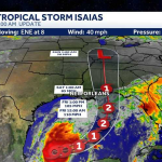 Tropical Storm Isaias: Louisiana monitors Gulf forecasts