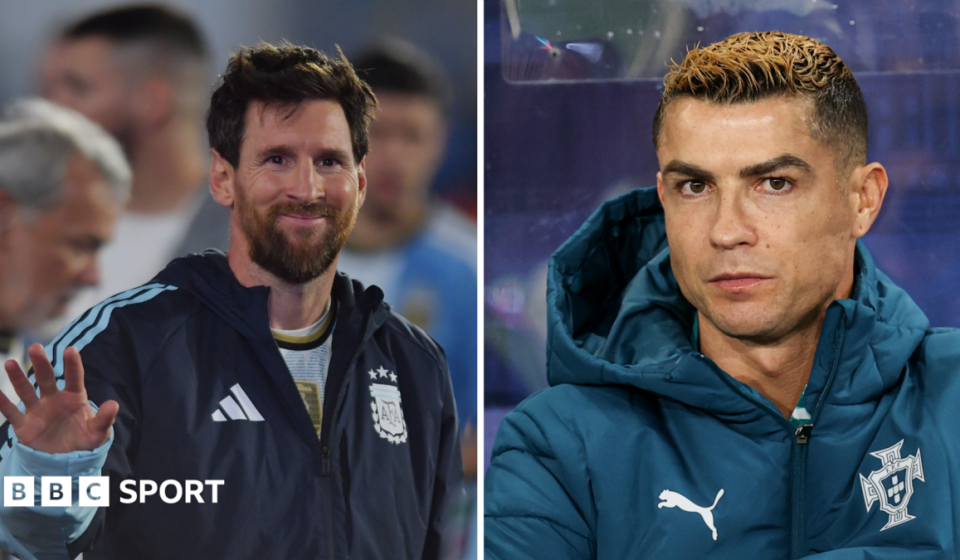 Lionel Messi and Cristiano Ronaldo: two icons, a glorious farewell and an acrimonious end - BBC News Africa