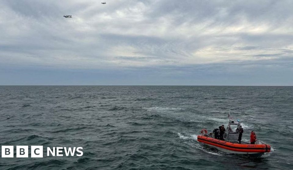 All passengers presumed dead after plane disappears off US coast