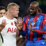 Tottenham 2-0 Crystal Palace: Spurs put pressure on Sage as 10-man Palace beaten