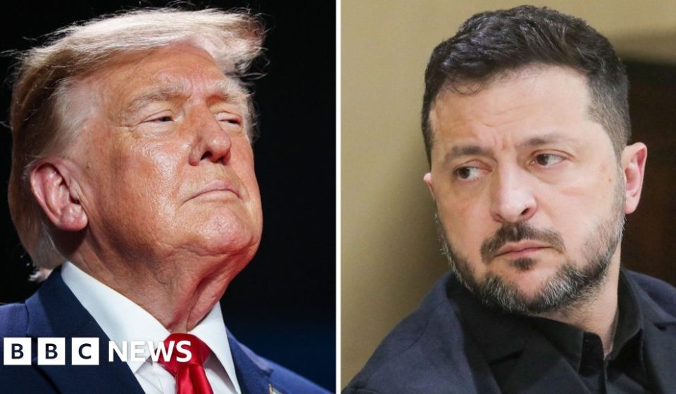 'It's time for Ukraine to find a new president,' Trump says after Zelensky condemns diesel deal - BBC News Africa