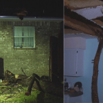 Tree rips roof off family's Crestview home during Hurricane Isaias