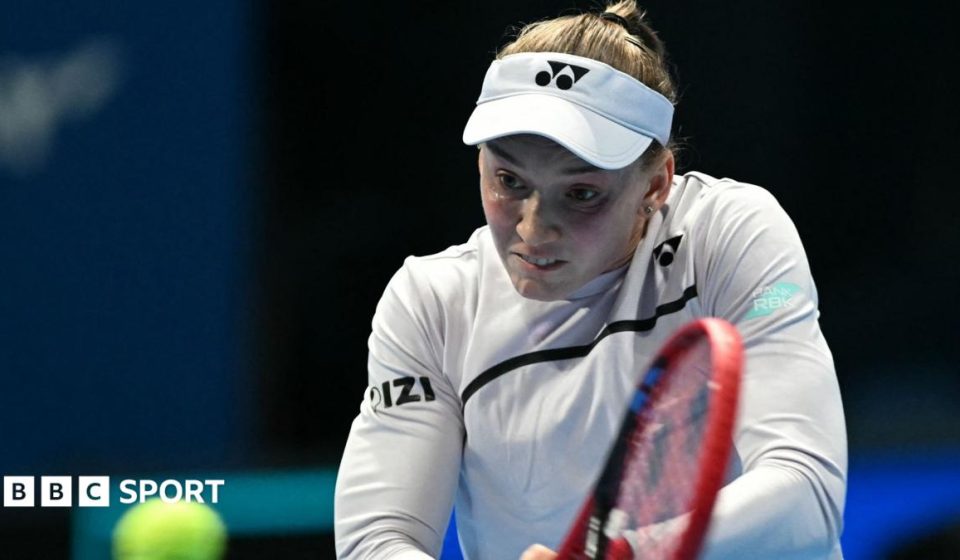 Elena Rybakina secures WTA year-end rankings with victory in Tokyo