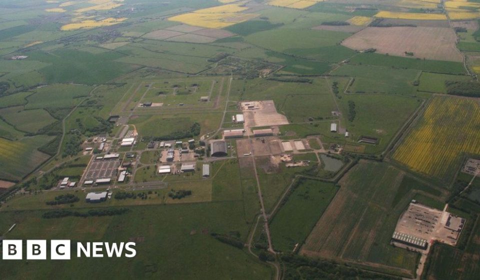 Two men arrested on suspicion of trespassing at RAF base – BBC Two men arrested on suspicion of trespassing at RAF base - BBC