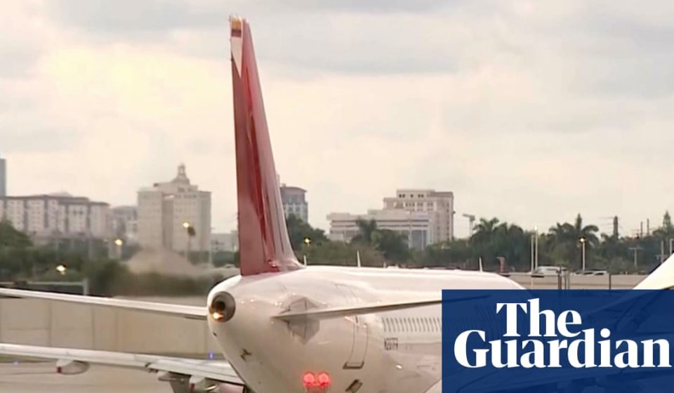 Severe turbulence injures at least eight and forces emergency landing in Miami | US News