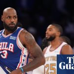 LeBron James and Sixers spoil Knicks title party as Thunder and Pistons win NBA openers | NBA