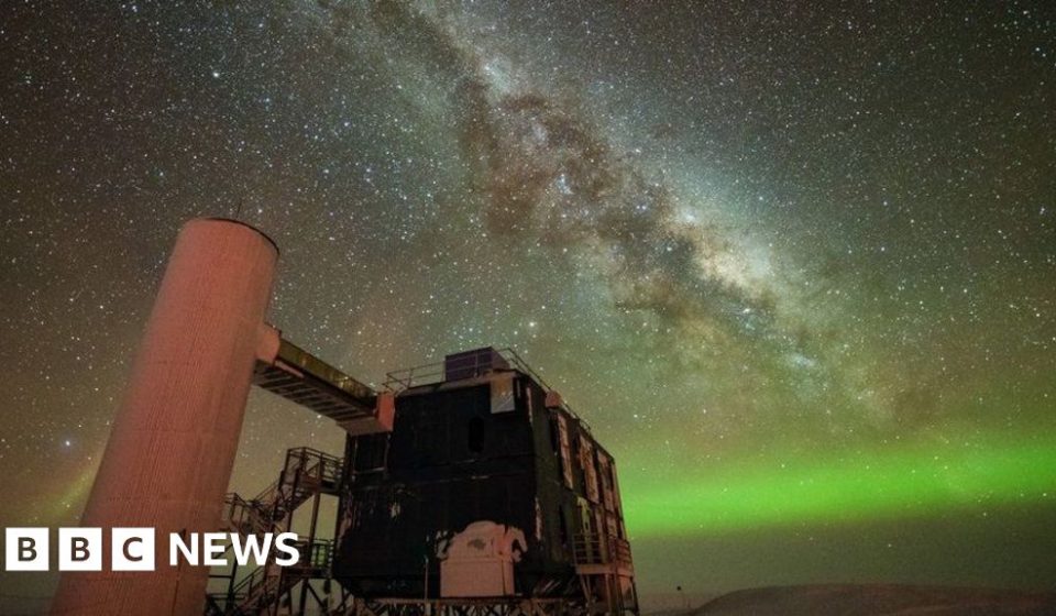 Space telescope's 'ghost particles' win Nobel Prize in physics - BBC News Africa