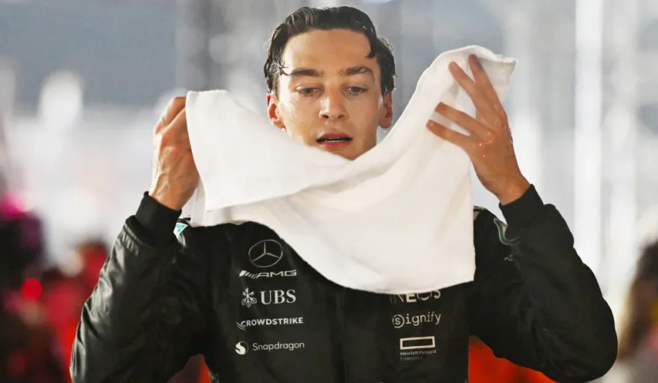 George Russell can't keep calm for 60C race as Mercedes prioritize car - The Times