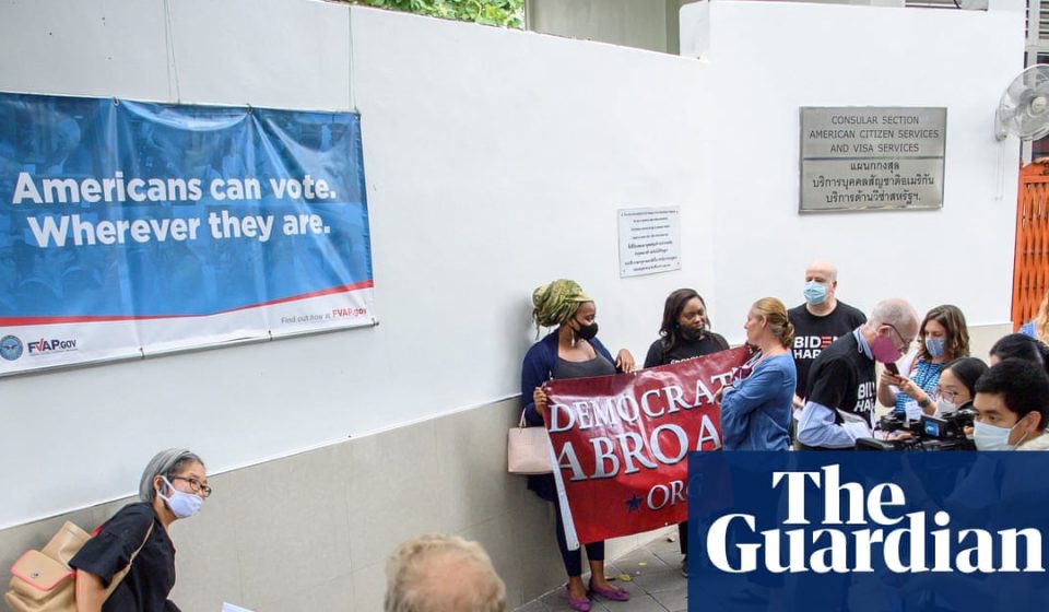 DNC sues Trump administration over last-minute changes to overseas voting form | 2026 US midterm elections
